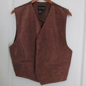 suede vest